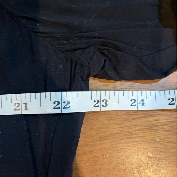 Stylus‎ women’s black vneck blouse top size XL - Picture 5 of 5